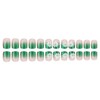 LBPEPAMZ 24Pcs St. Patrick's Day Press on Nails Short Square
