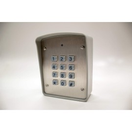 Gate Keypad Hard wire or wireless Keypad Linear Multicode compatible 300MHz GTO Mighty Mule 318MHz Compatible
