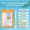SBINTUOR pH Test Strips 7 in 1, Chlorine and pH