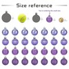 AUXO-FUN 1.57" 28ct shatterproof Christmas Ball Ornaments in 4 Classic