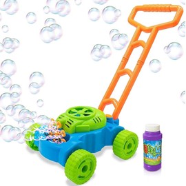 SHAHNARO Bubble Lawn Mower for Toddlers 3+ Age, Kids Bubble Maker Machine, Outdoor Toy, Gift Toys for Boys Girls Kids, Birthday Gift, Playing for Age 3+