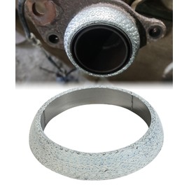 bylikeho Car Exhaust Manifold Gasket,Car Accessories 3inch Donut Gasket,Automotive Exhaust Flange Gasket Seal Ring to Prevent Leaking Between Exhaust Manifold and Exhaust Pipe(3")