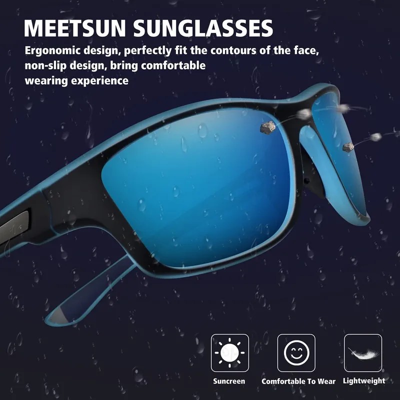 Gafas De Sol Para Hombre Deportiva Ciclismo Pesca Conducción