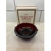 Vtg Avon Cape Cod Dessert Bowl 5” ruby red glass
