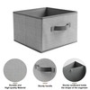 EITMOW 11 inch Storage Baskets, Woven Fabric Bins, Storage Cubes