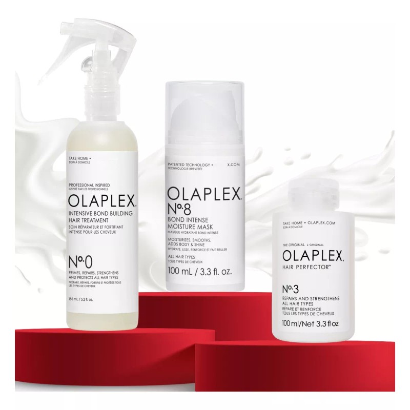 Olaplex Kit Tratamiento Cabello Olaplex No.0 Con No.3 Y No.8