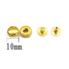 Kraft Spring Hook Gold 0.4 inch (10 mm), Pack of