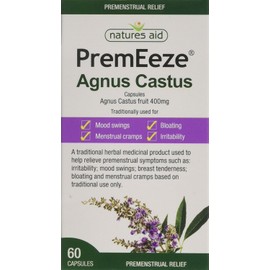(Pack Of 2) PremEeze Agnus Castus 400mg | NATURES AID HEALTH PRODUCTS