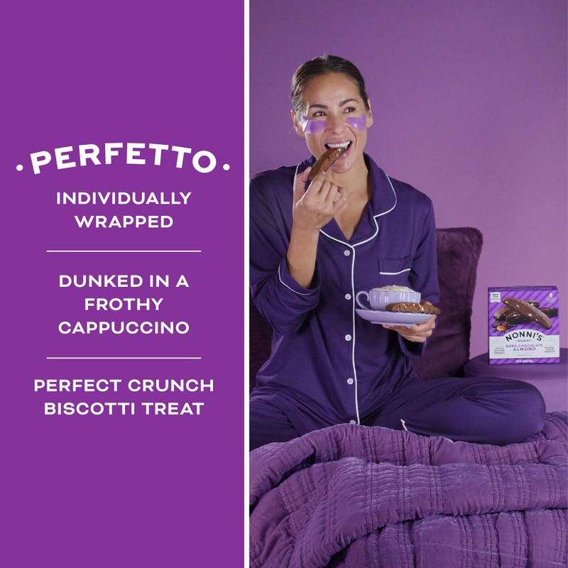 Nonni's, Dark Chocolate Almond Biscotti, 6.88 Ounce