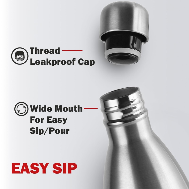 Cello Swift Stainless Steel Vacuum Insulated Flask with Screw Lid