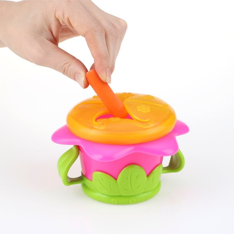 Nuby Flower Child Feeding Plate