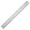 ZZTX Metal Straight Edge Ruler Set,Stainless Steel Ruler,12 Inch, Bulk