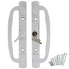 Hyneesun Centered Position Key Locking Patio Door Handle 3-15/16 Inch(10cm)