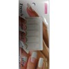 Beauty Nailers French Glitter Nail Stickers White