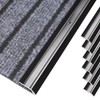 Jiekayi 6-Pack Metal Carpet Floor Transition Strips, 36in Carpet to