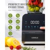 KIDISLE 1200W Professional Smoothie Blender for Shakes, 52oz Glass Jar,