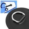 Be In Your Mind 4PCS D-Ring Patch Kayak D-Ring Pad