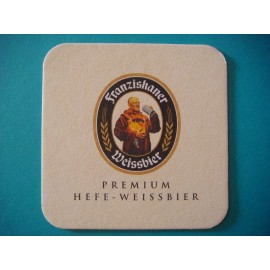 Beer Bar Coaster ~ Spaten FRANZISKANER Brauerei Premium Hefe-Weissbier ~ GERMANY