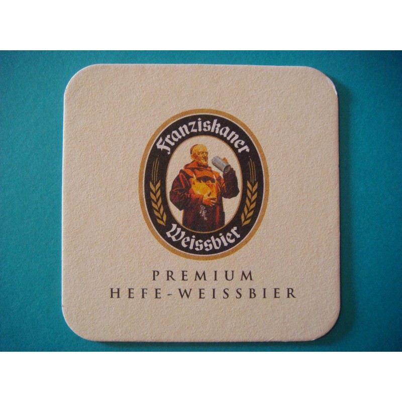 Beer Bar Coaster ~ Spaten FRANZISKANER Brauerei Premium Hefe-Weissbier ~
