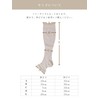 Maison Peony Organic Cotton Compression Socks, Open Toe, No Toe,