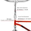 MAKELEN 28.6mm External Cup Threaded Headsets for for 28.6mm (1-1/8")