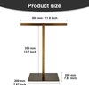Hand Towel Holder Stand, Pure Brass Freestanding T-Shape Hand Towel