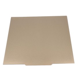 3D Printer Build Plate, 430x430mm Double Sided PEI Sheet Magnetic Spring Steel Flexible Heated Bed Flexible Print Build Plate Flex PEI Buildplate Printing Hotbed Parts for 3D