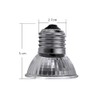 4 Pack 75W UVA UVB Reptile Light Bulbs,Basking Light Heat
