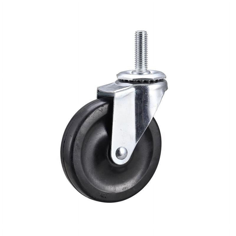 Projex 3 in. D Swivel Soft Rubber Caster 115 lb