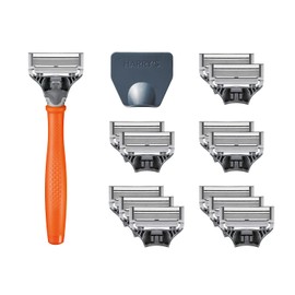 Harry's Razors for Men - Men's Razor + 13 Razor Blade Refills, 5 Blade Razors for Men, 13 Razor Head Refills