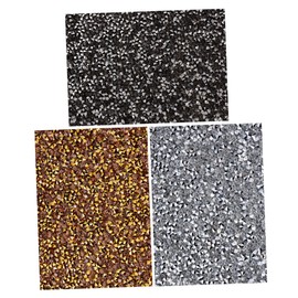 Outanaya 3pcs Diamond Nail Art Hand Mats Glitter Practical Manicure Accessories for Nail Enthusiasts for Home and Professional Use