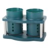 PARENCE. - Cutlery Drainer with Three Compartments and Separate Water