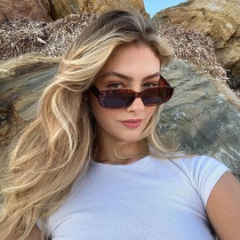 Matcheck 12 Pack Mixed Leopard Color Sunglasses Classic Retro Party Favors Eyewear Costume Accessories Bulk Glasses for Unisex Adult