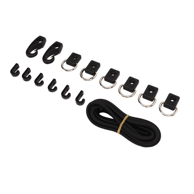 16.4inch Kayak Deck Rigging Kit Stretch String Rope With Hooks