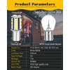 UNXMRFF 1156 LED Bulb White Super Bright 1073 1003 BA15S