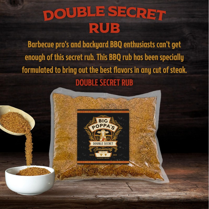 Big Poppa’s Double Secret Steak Seasoning – Prize-Winning Steak Rub