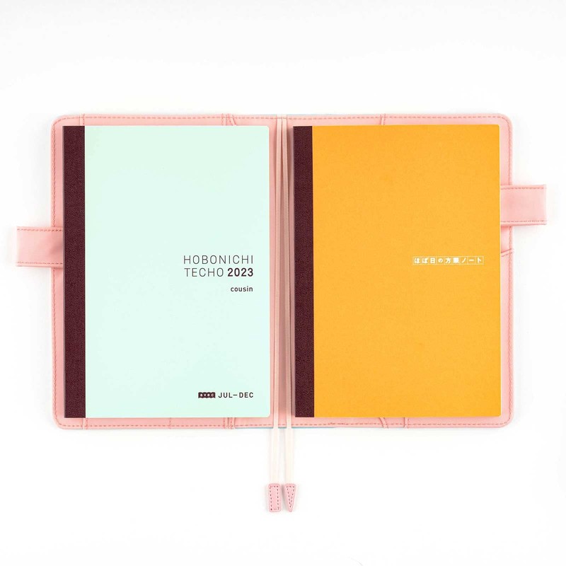 HOBONICHI Almost Daily Notebook 2023 Accessories, Graph Notebook (A6), 0.1