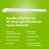 Feit Electric 46" LED Utility Light, Motion Sensor with 5