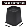 MYMULIKE Bed Risers 8 inch, Oversized Furniture Risers, Support Up