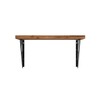 FOF FRIEND OF FAMILY Industrial Rustic Wall-Mounted Table, Dining Table