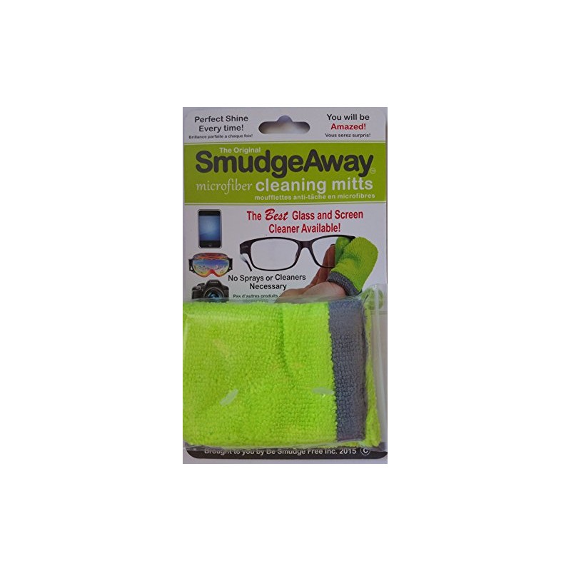 SmudgeAway Microfiber Cleaning Mitt 1 pk