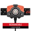 Coast FL75R Rechargeable 530 Lumen Dual Color Focusing LED Headlamp,