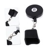 SUPVOX Snooker Pool Chalk Tip Rubber Holder Lightweight Portable Billiard