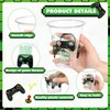 Sunnychicc 50 Pcs Video Game Plastic Cups 12 Oz Gaming