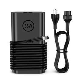 65W Laptop Charger Repalcement for Dell Latitude 5400 5480 5490 5590 5500 5410 5510 7480 D630 D830 5480 D820 Inspiron N5110 N5010 N7110 AC Power Adapter