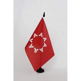 AZ FLAG Drapeau de table République de Lakota 21x14cm - PETIT Drapeaux DE BUREAU Freedom Lakota 14 x 21 cm