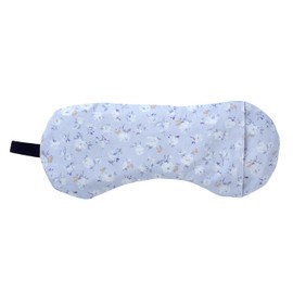 Natural Materials Hinyari with the Power of Salt Warm Mung Beans Salt Eye Pillow Angrose Gray 8.3 x 3.5 x Thickness 0.4 inches (21 x 9 x 1 cm) Relaxing with the scent of lavender and chamomile for