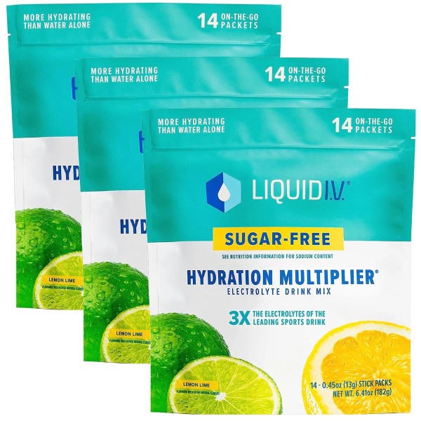 Liquid I.V. Sugar-Free Hydration Multiplier - Lemon Lime Sugar-Free Hydration