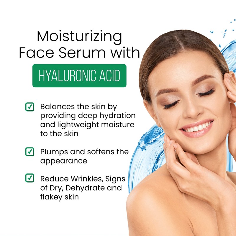 Moisturizing Face Serum With Hyaluronic Acid