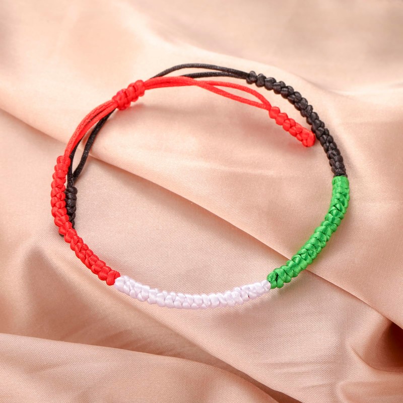 Dreamtimes Country Pride Country Flag Code Lucky Bracelet Protection and